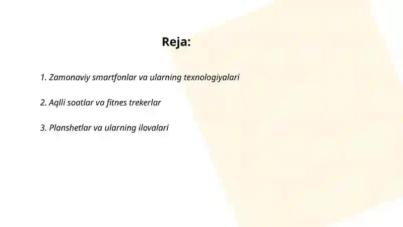Zamonaviy raqamli gadjetlar 2