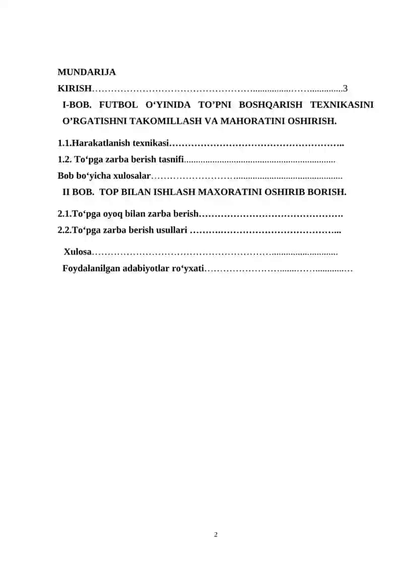 Yosh futbolchilarni tayyorlash jrayonida avlodni sog‘lom 2
