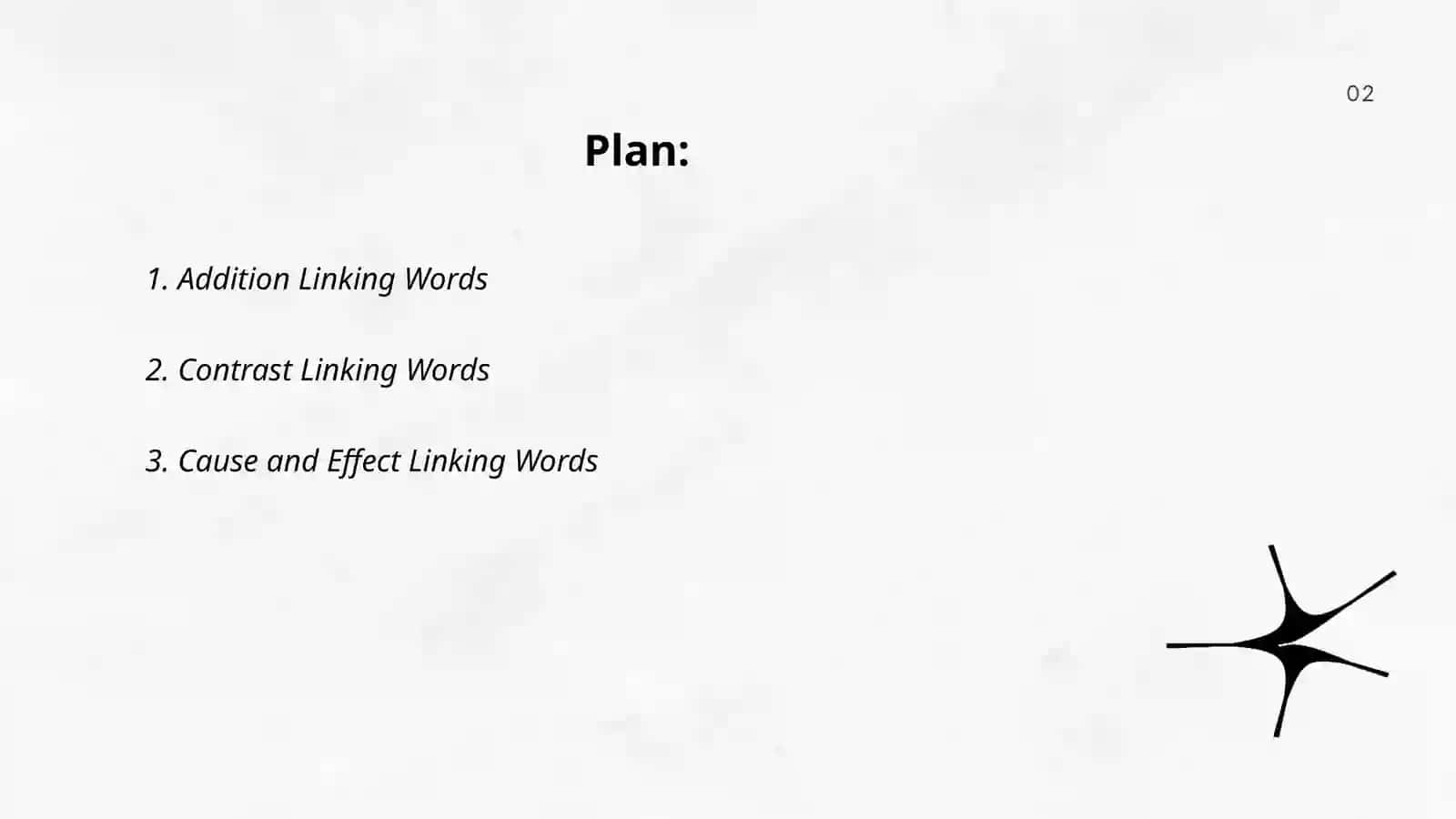 Linking words 2