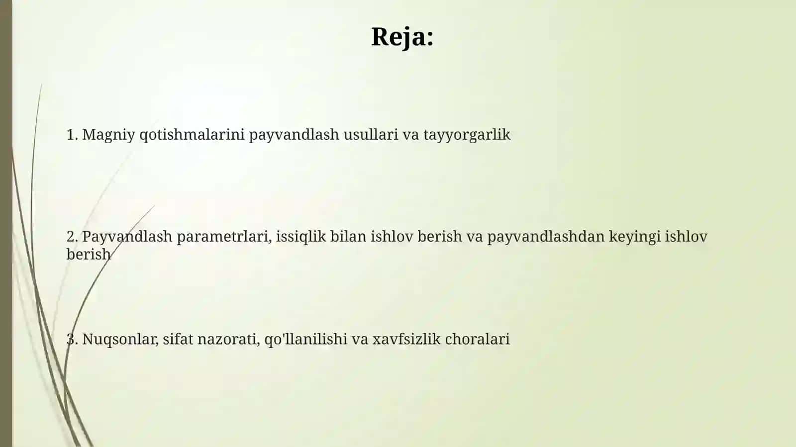 Magniy qotishmalarini payvandlash 2
