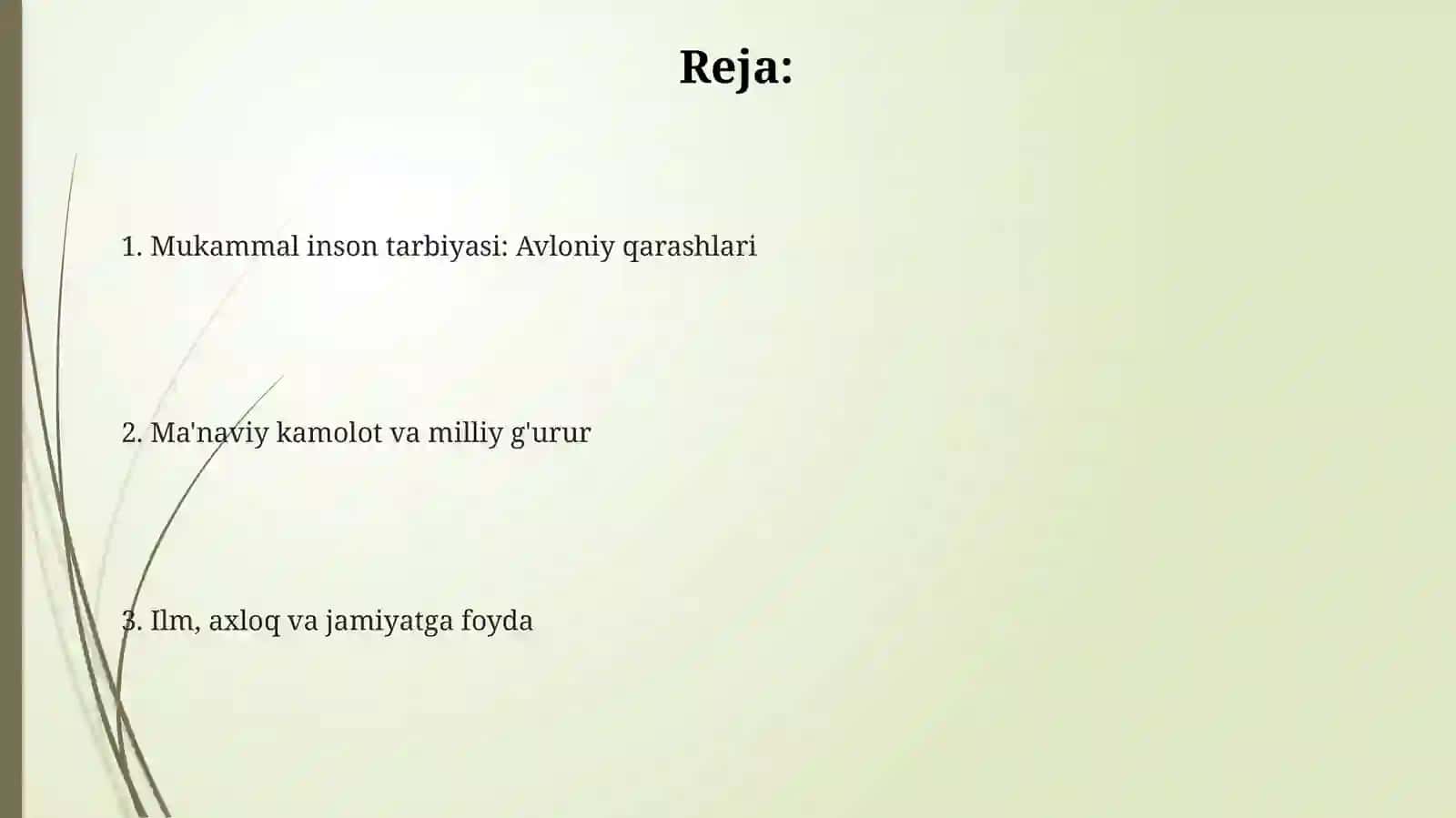 Abdulla Avloniyning komil inson haqidagi qarashlari 2