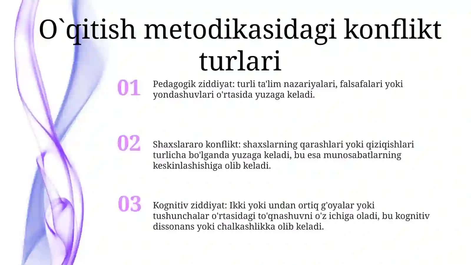 OʻQitish Metodikasidagi Konfliktlar 2