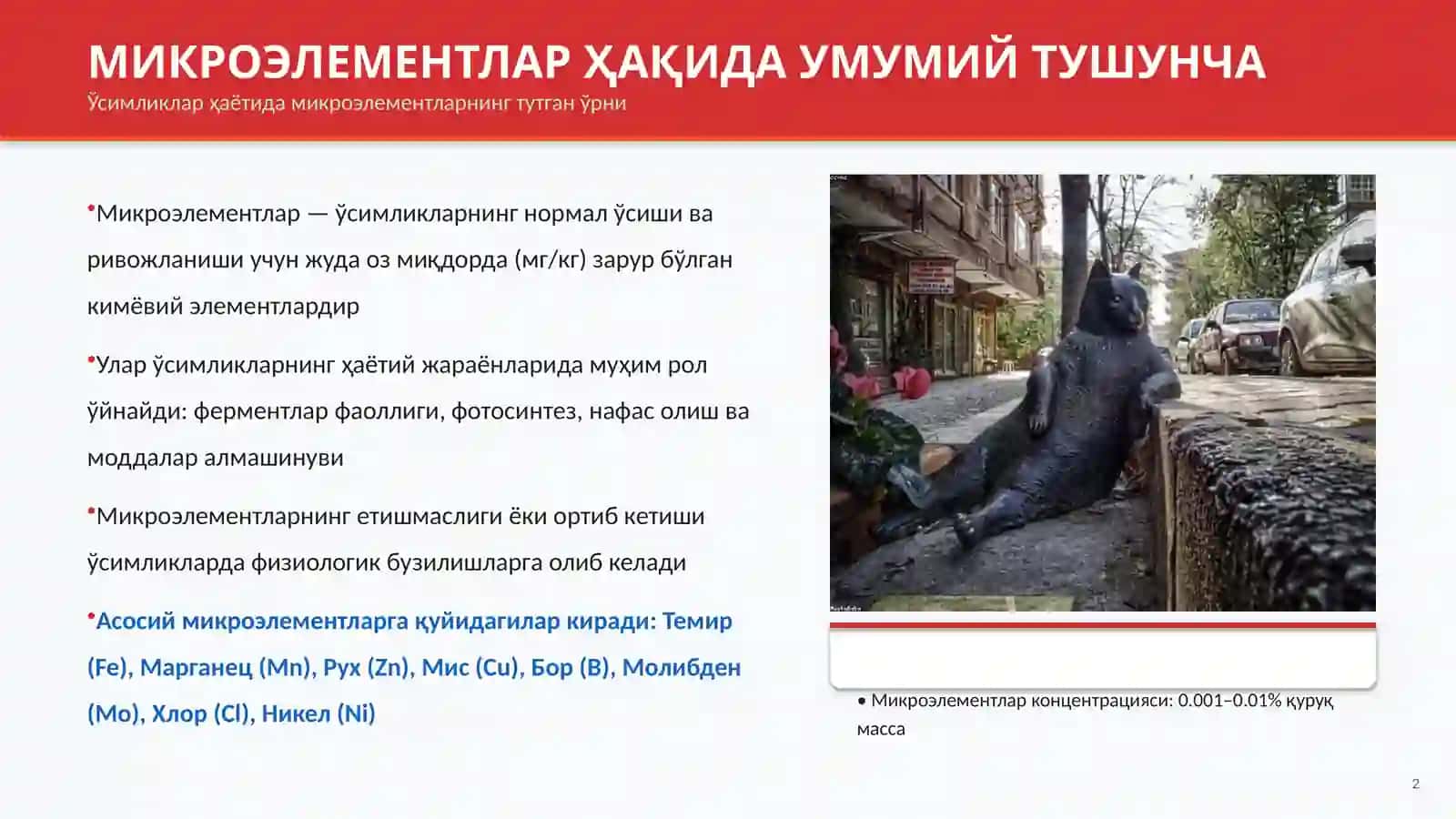 МИКРОЭЛЕМЕНТЛАР ВА УЛАРНИНГ ФИЗИОЛОГИК АҲАМИЯТИ 2