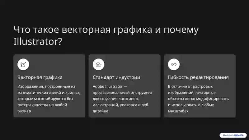 Создания векторной графики 2