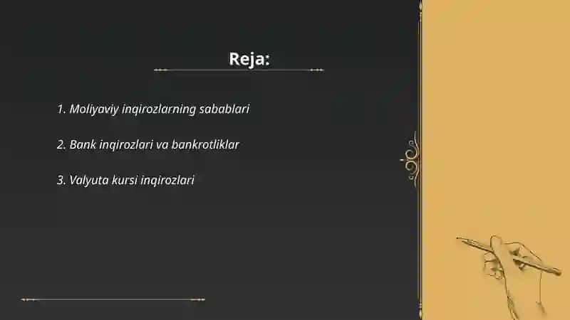 Moliyaviy inqirozlar 2