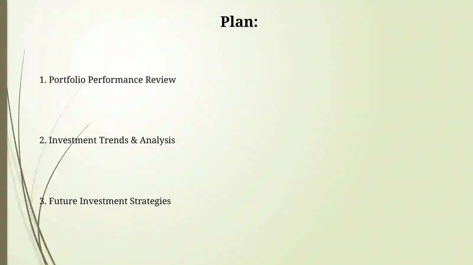 Owner investments study 2