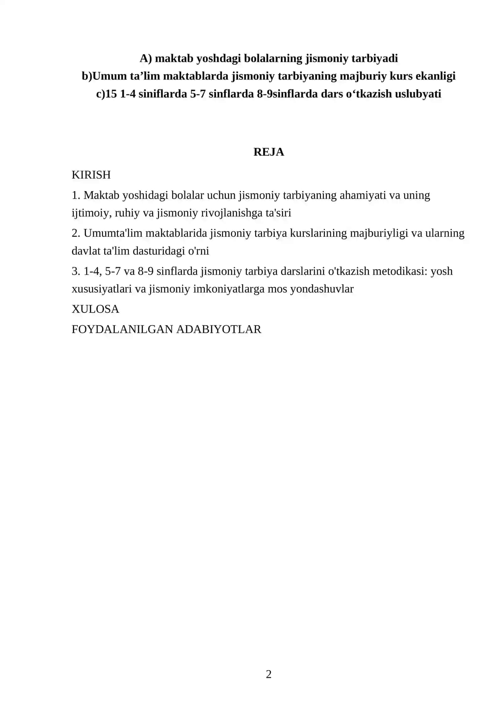 Maktab yoshidagi bolalarning jismoniy tarbiyasi 2