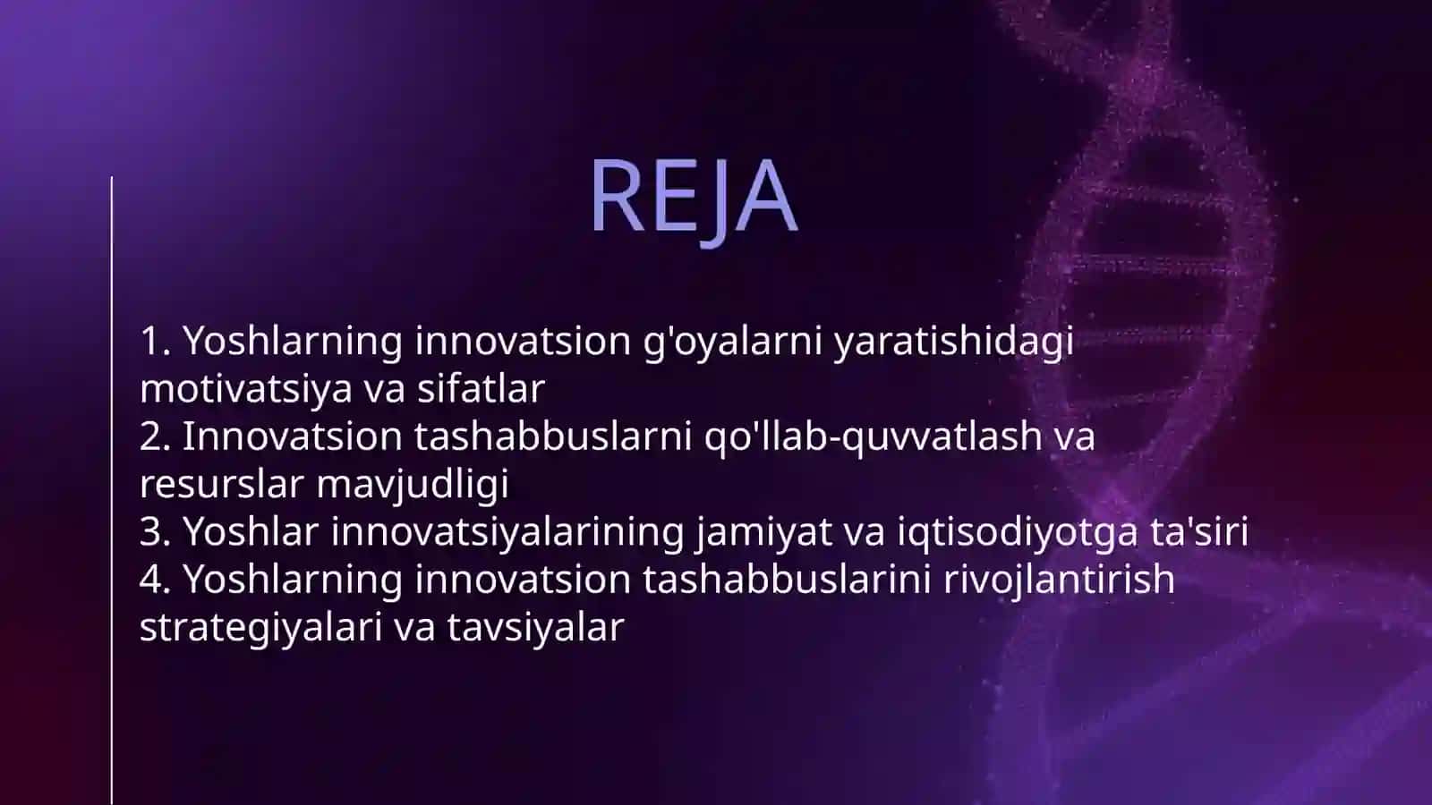 YOSHLAR - INNAVACION G’OYALAR TASHABBUSKORI 2