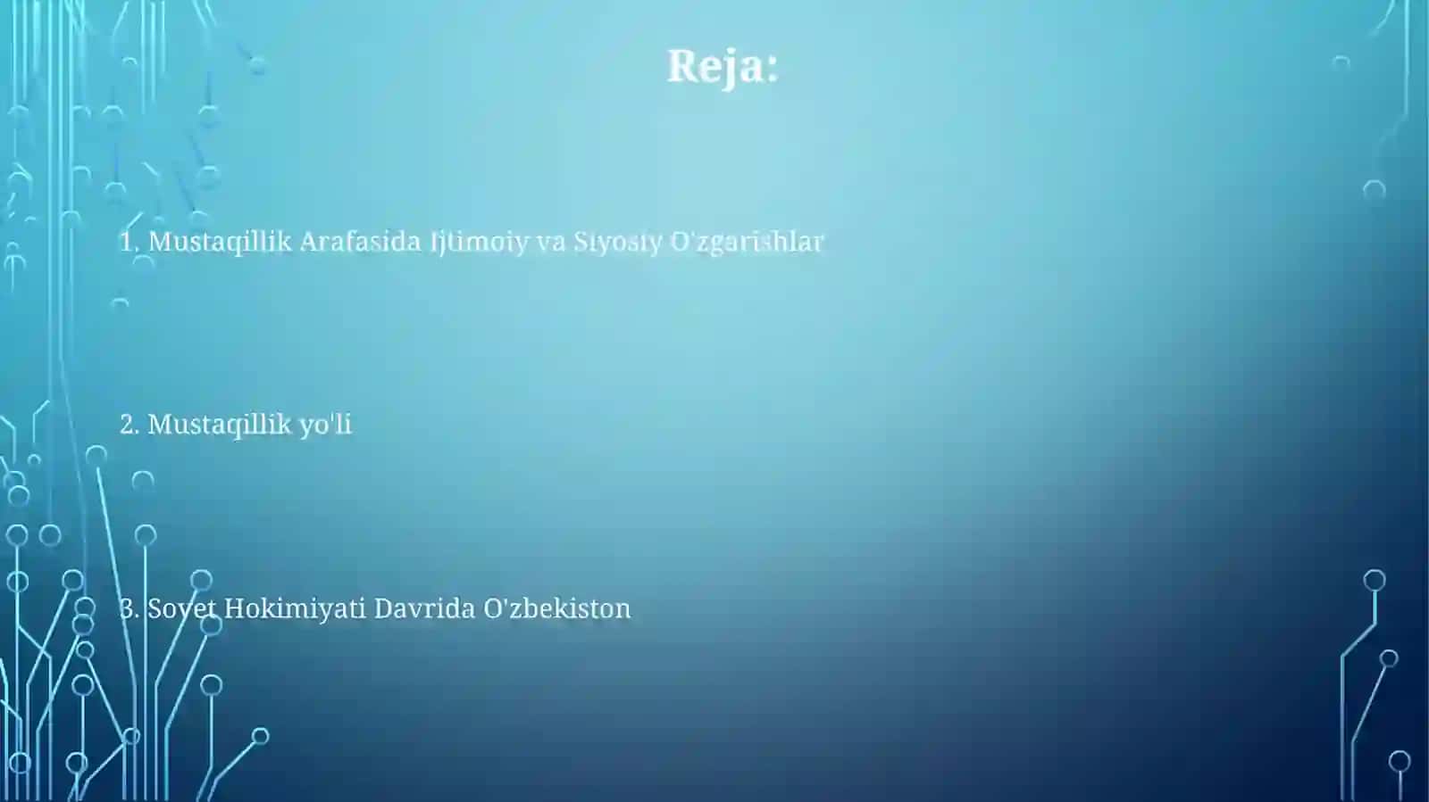 Mustaqillikga erishish jarayonlar 2