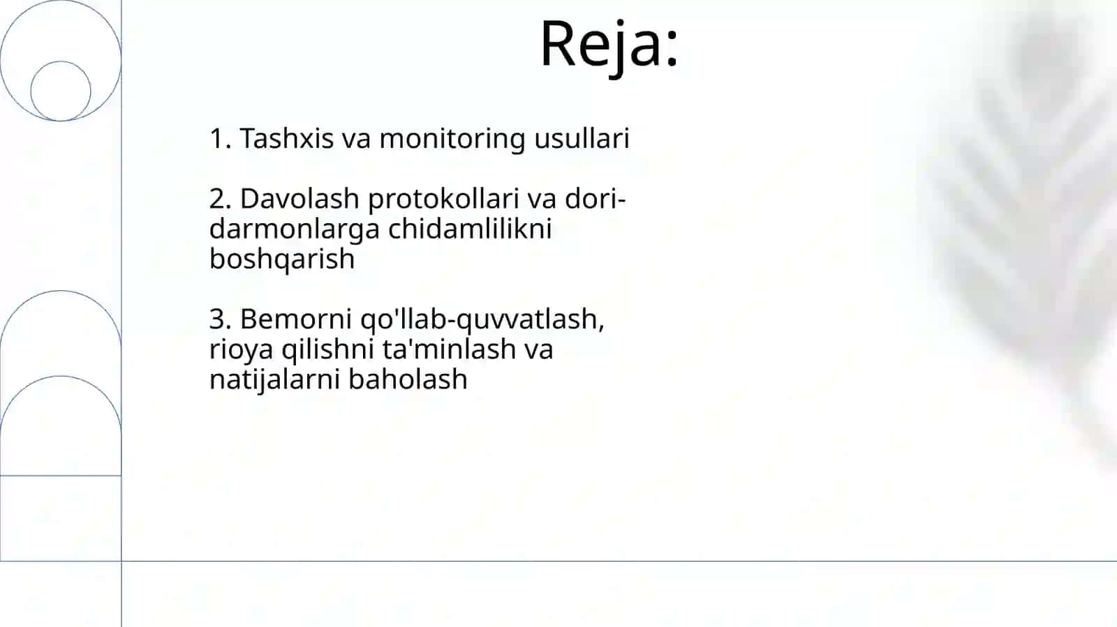 Tuberkulyoz bemorlarini kuzatish va davolash usullari 2