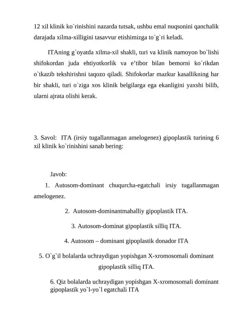 Irsiy xususiyatli nokariyes kasalliklari 2
