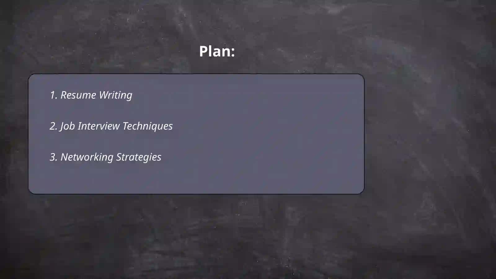 In English, Job and Career 2