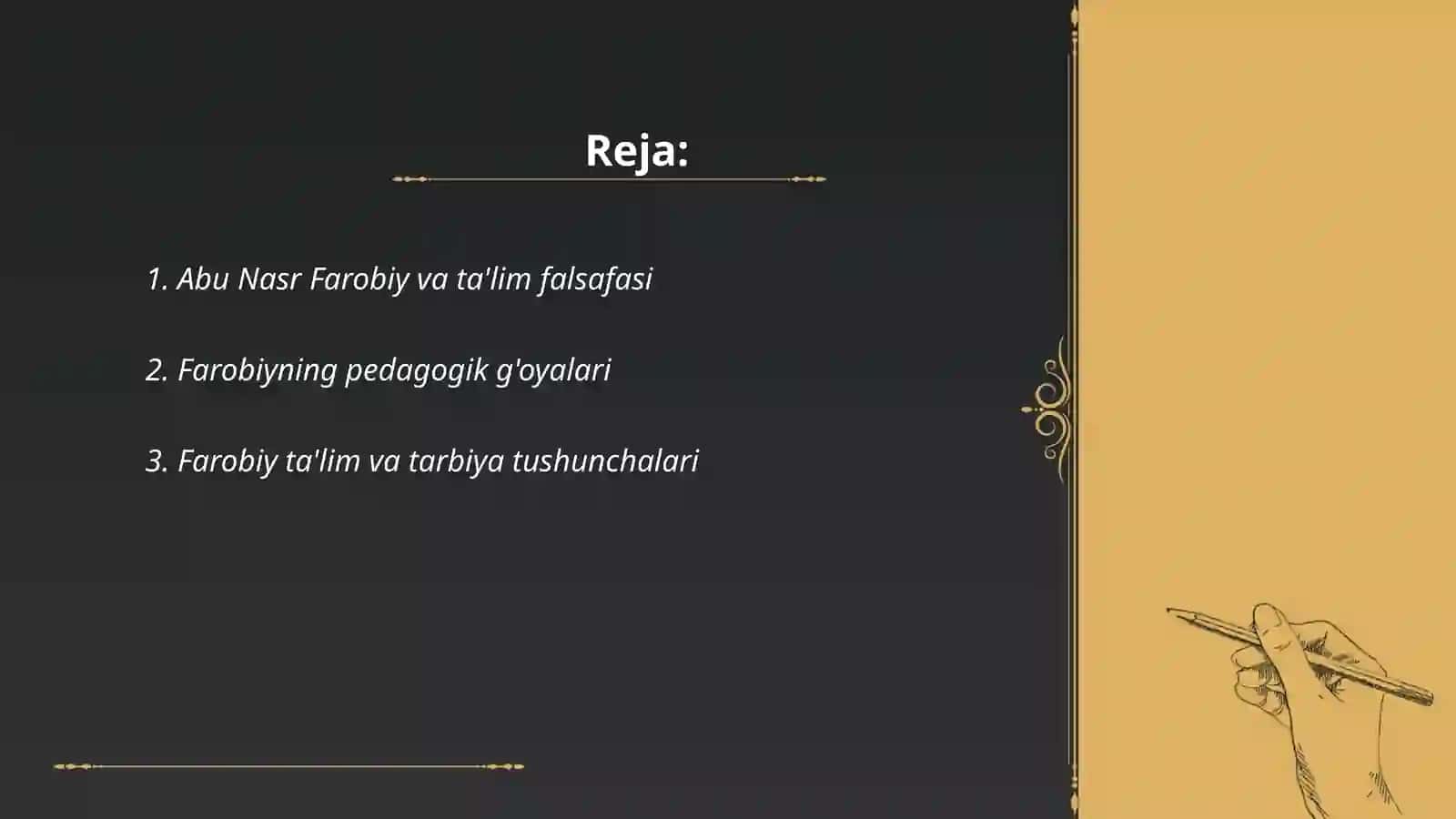 Abu Nasr Farobiyning pedagogik gʻoyalari 2