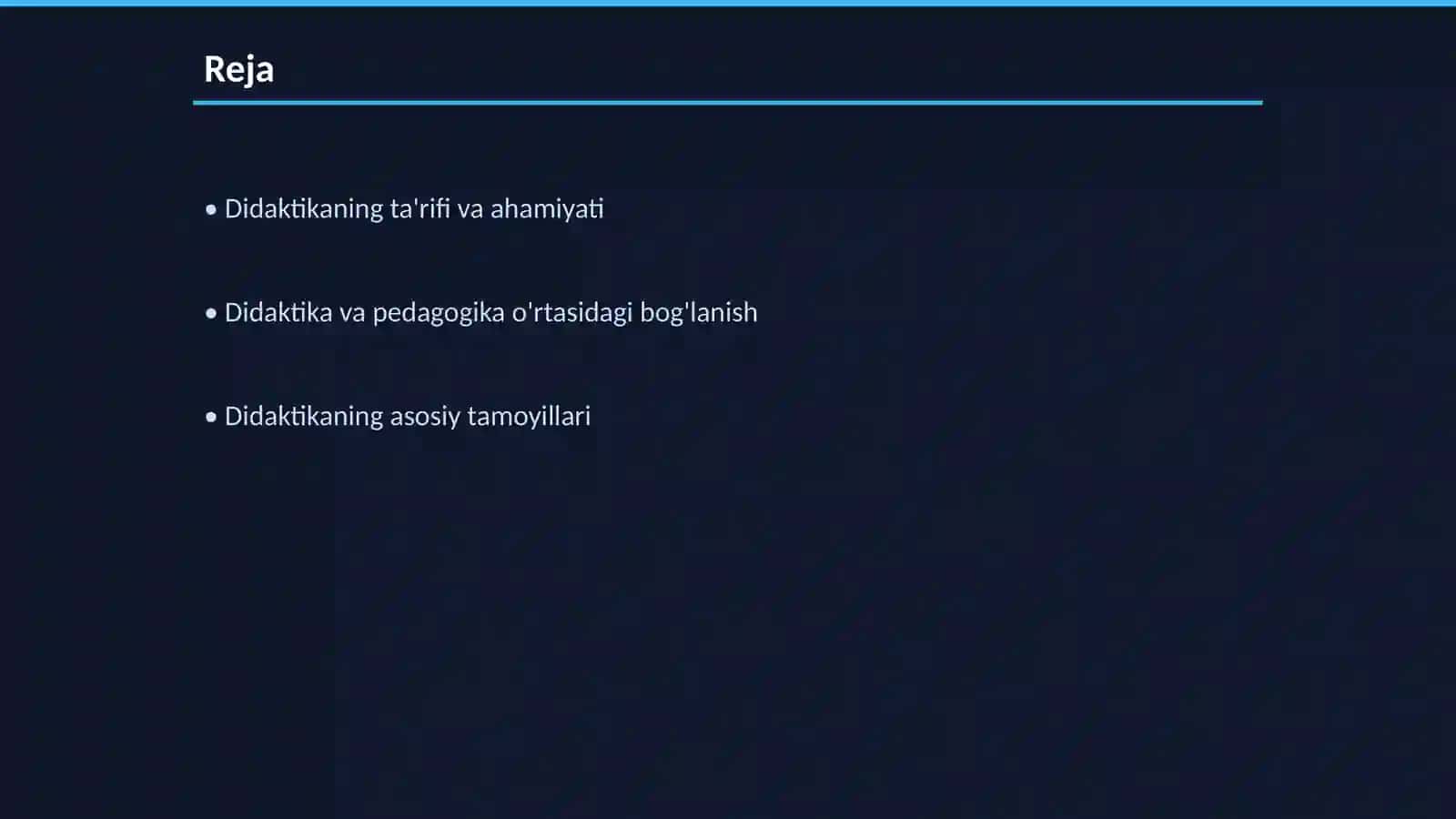 Didaktika haqida tushuncha 2