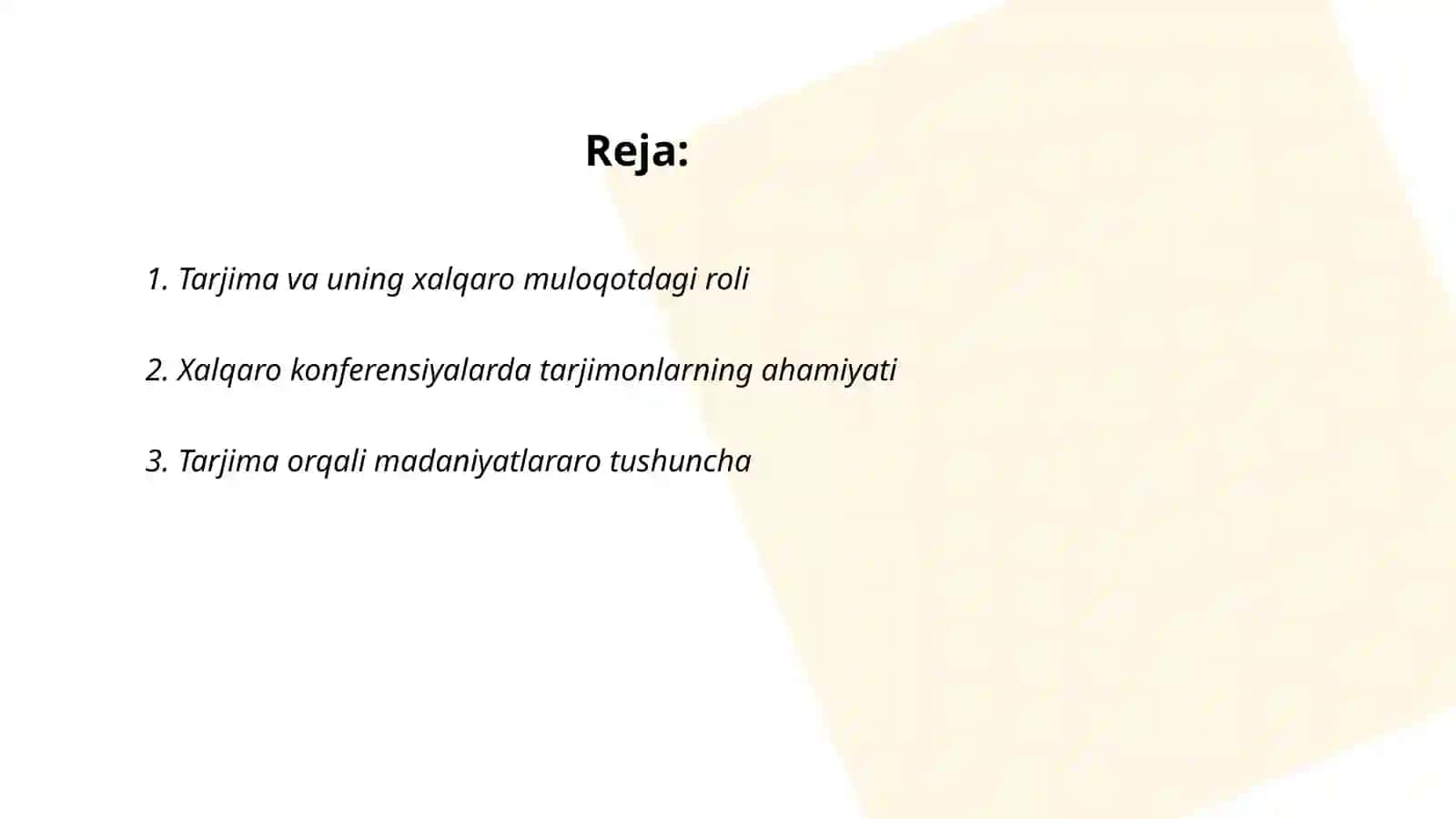 Tarjima va xalqaro muloqot 2