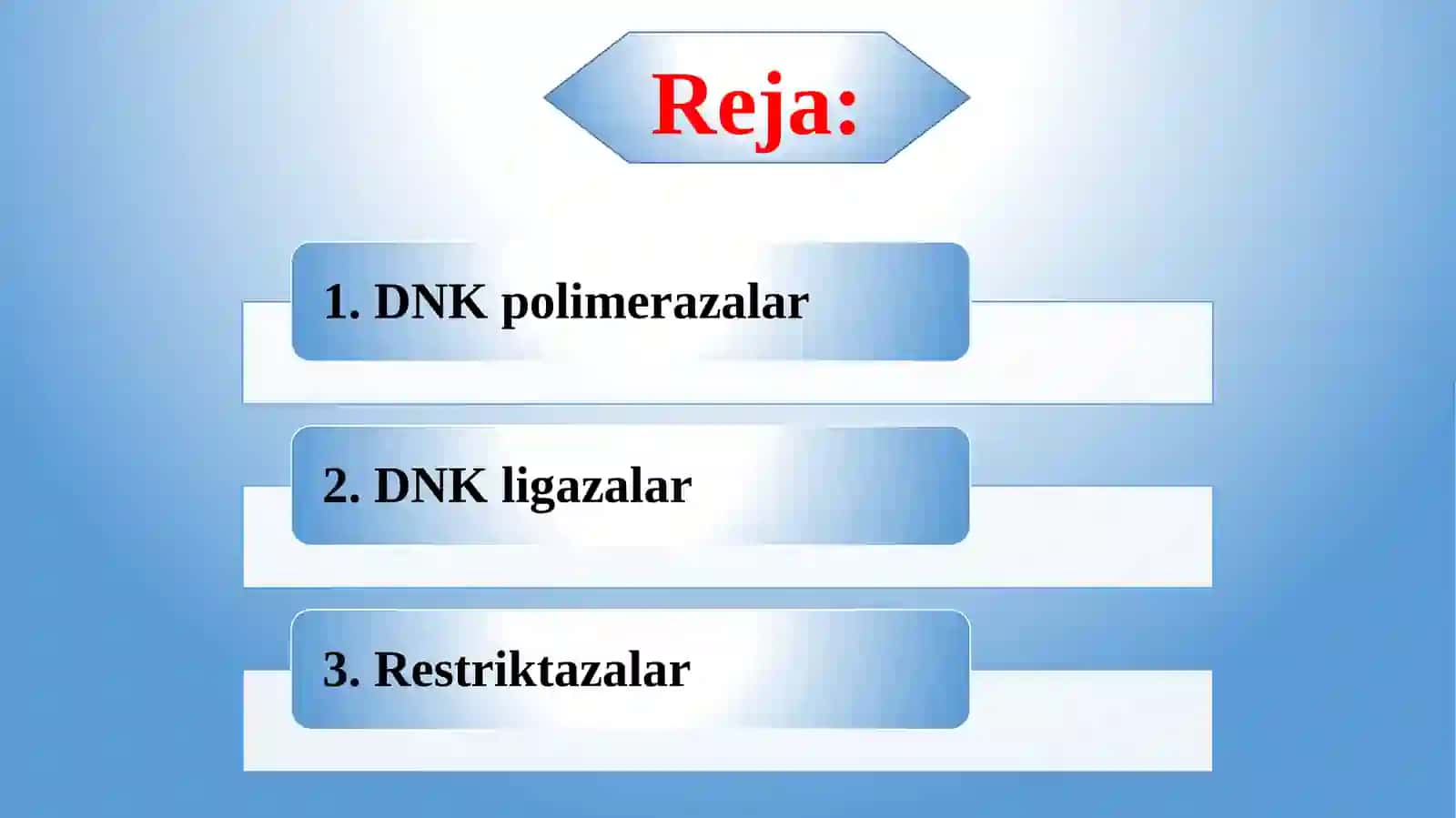 Gen muhandisligi fermentlari 2