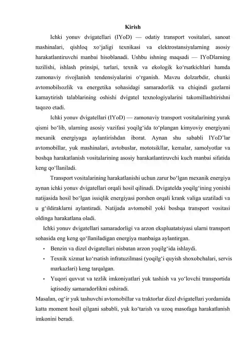 ichki yonuv dvigatellari 2