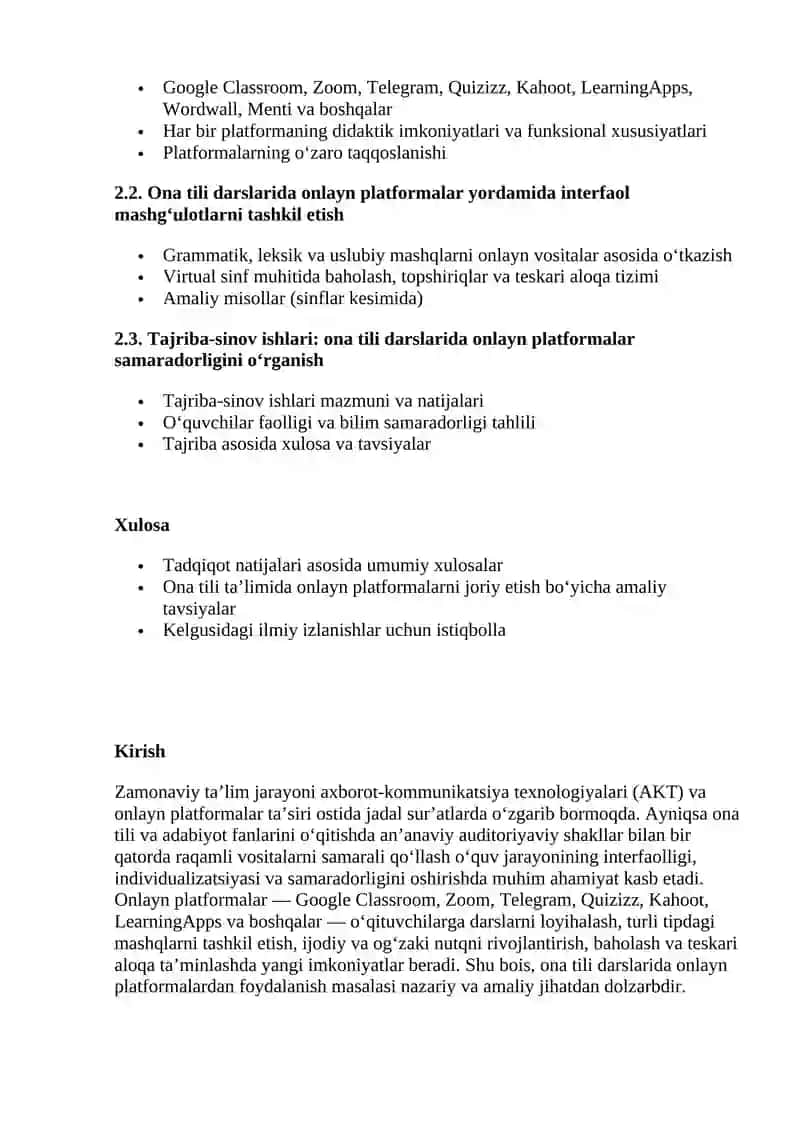 Ona tili darslarida online platformalarda foydalanish 2