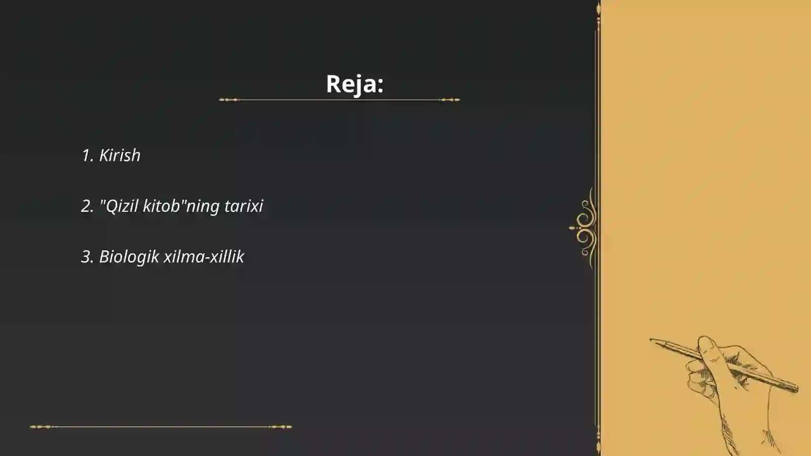 Oʻzbekiston respublikasining "Qizil kitob"i 2