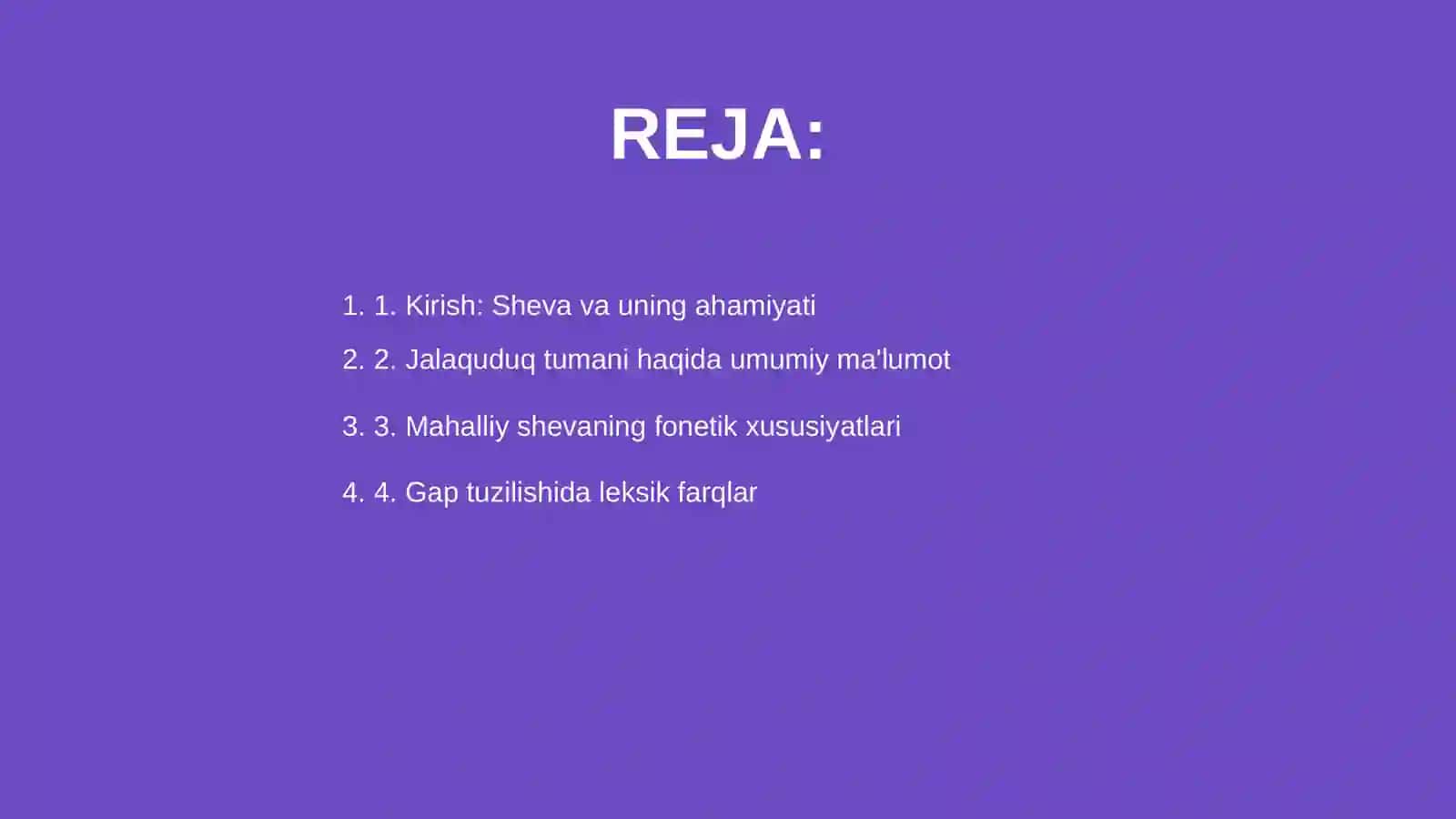 Jalaquduq tumanining shevasida gap qurilishi 2