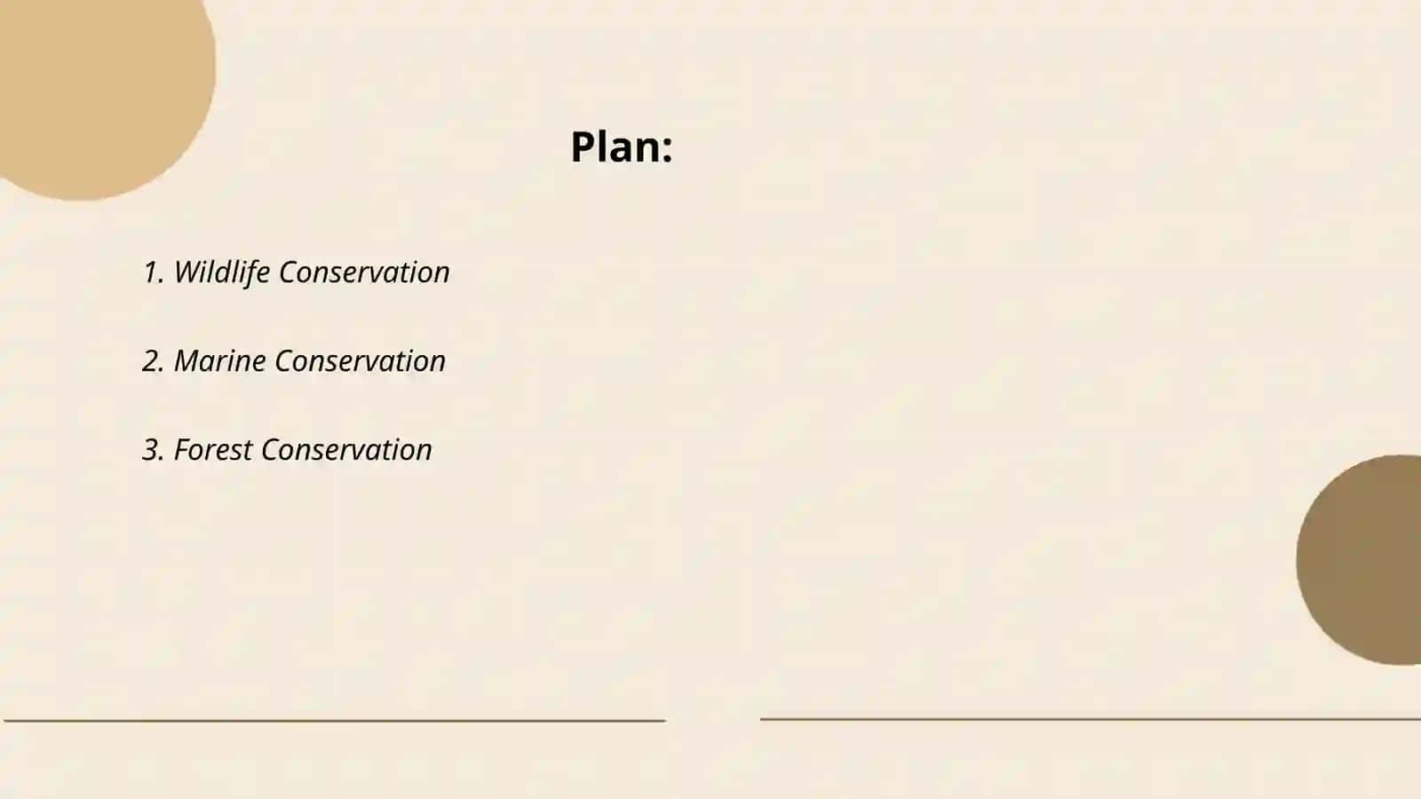 Conservation 2