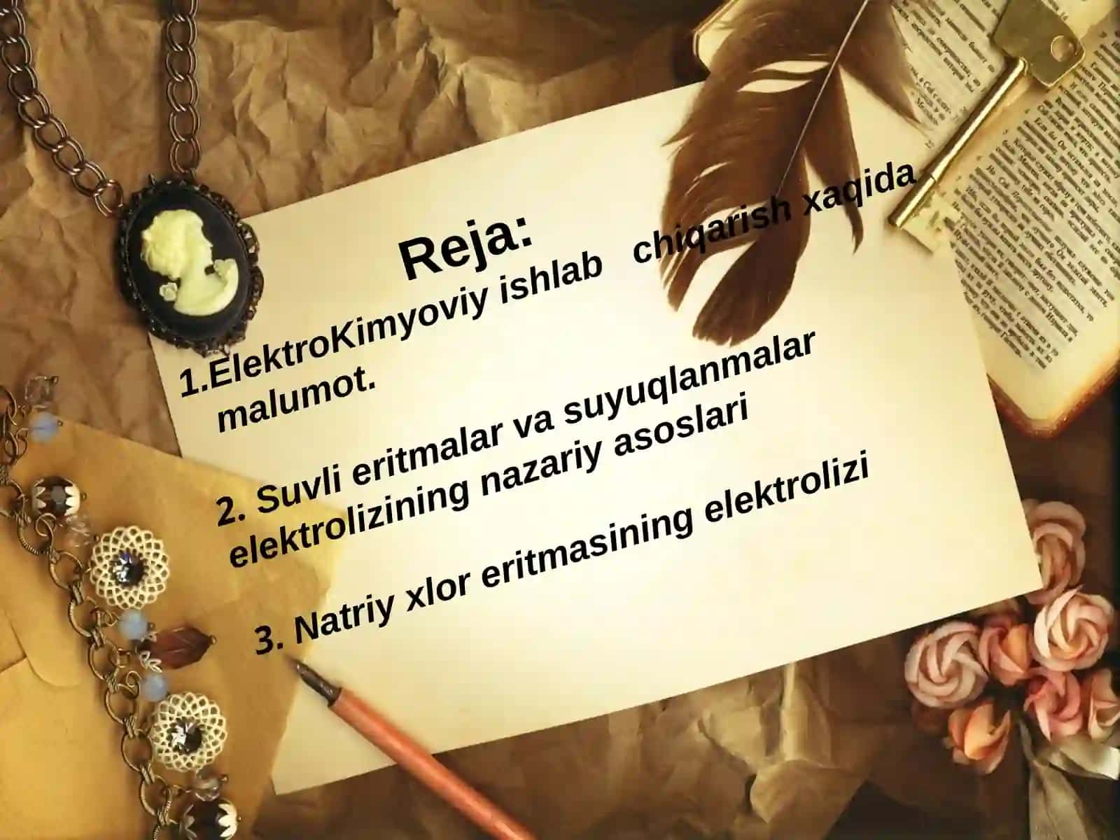 ElektroKimyoviyishlab chiqarish 2