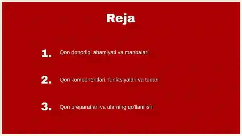 Qon donorligi ahamiyati va manbalari 2