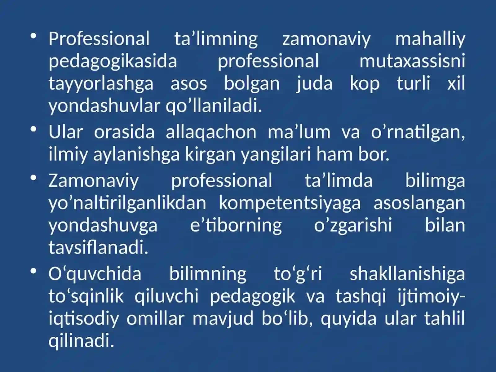 Ta’limdakompetensiyaviyyondoshuvningvujudgakelishi 2
