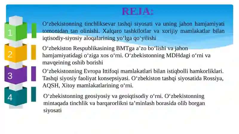 O‘ZBEKISTONNING ENG YANGI TARIXI 2