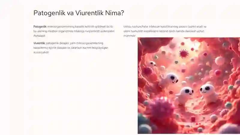 Mikroorganizmlarning Patogenlik va Viurentlik Omillari 2