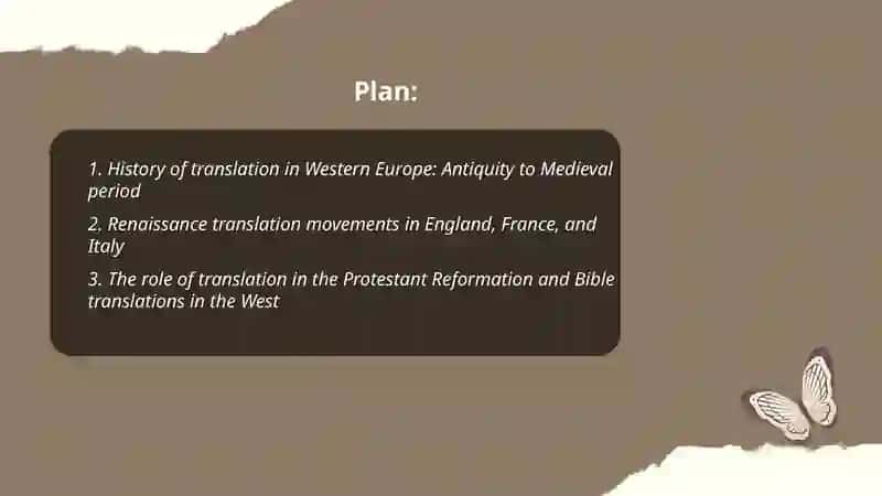 History of Translation in Western Europe 2