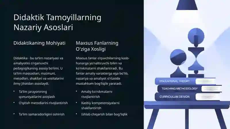 Maxsus Fanlarni O'qitishda Didaktik Tamoyillar va Qoidalar 2