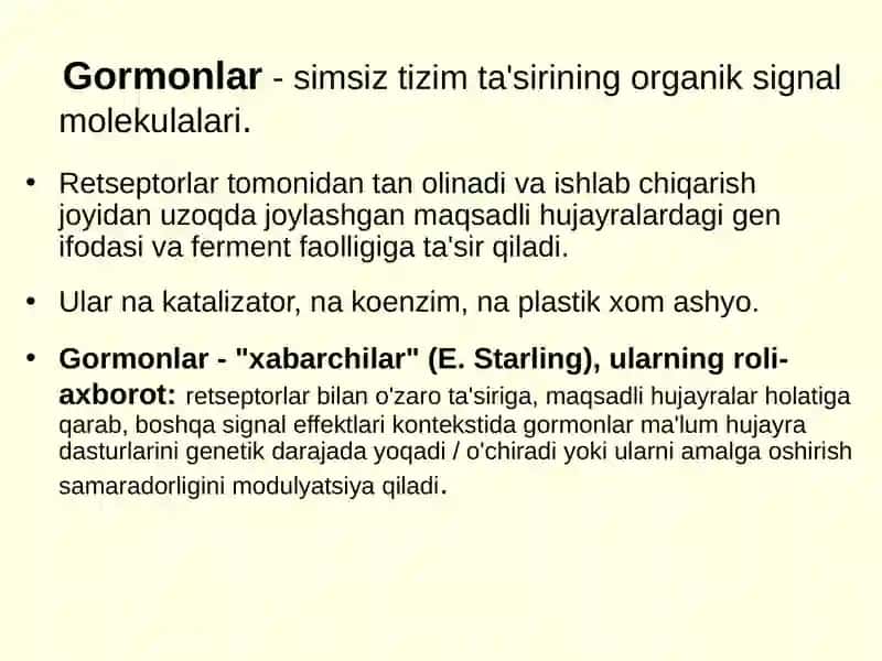 ENDOKRIN TIZIMNING PATOFIZIOLOGIYASI 2