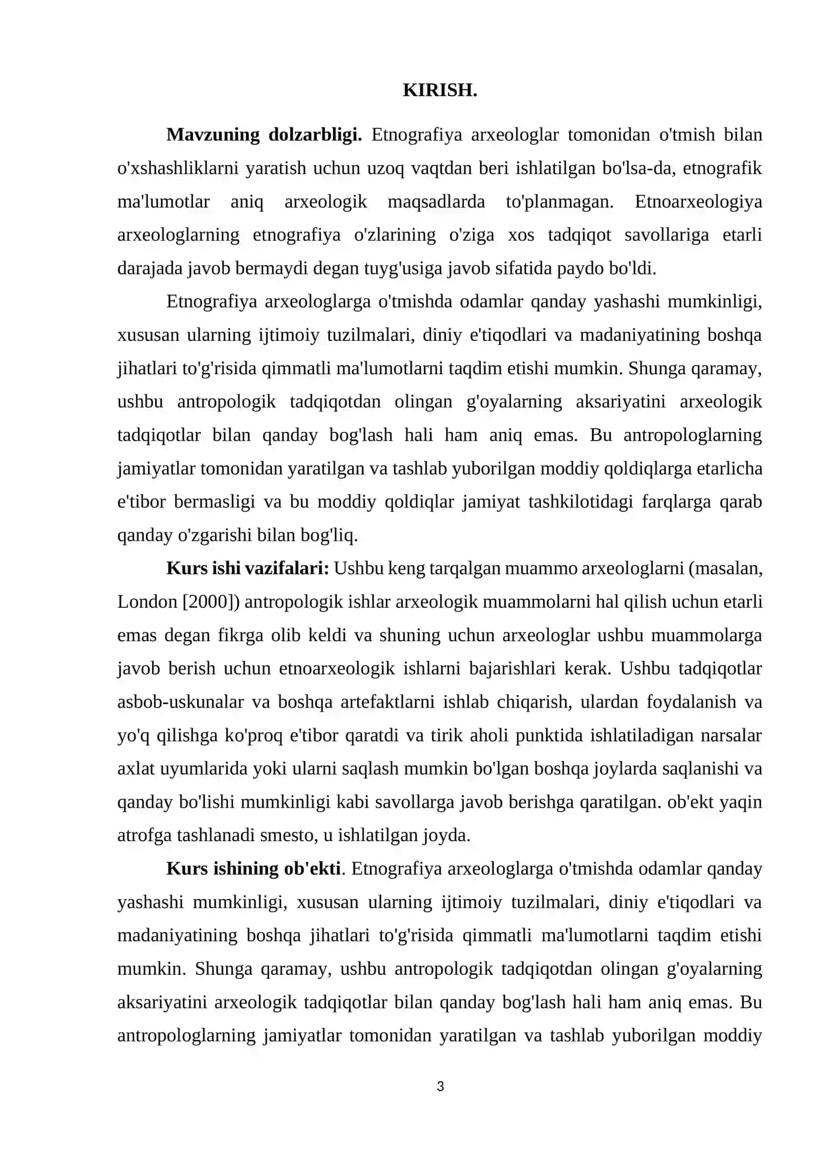 ETNOARXEOLOGIYA AMALIY YO‘NALISH SIFATIDA 2