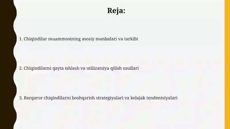 Shahar chiqindilar muammosi 2