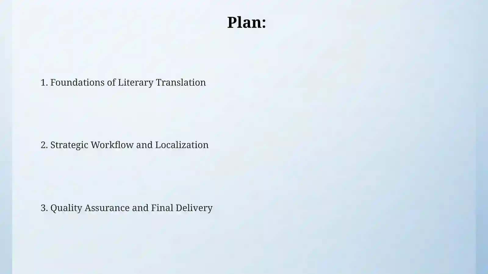 Translating short stories and literary excerpts 2