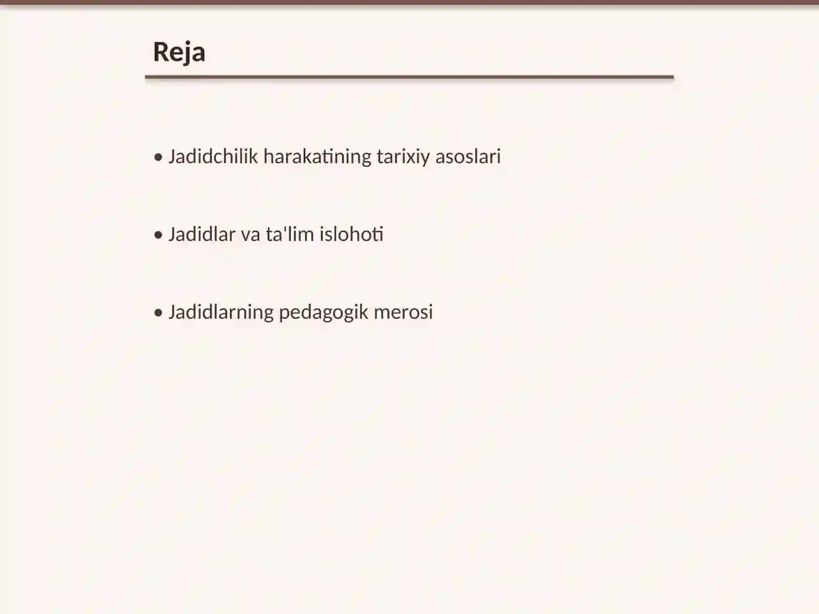 Jadid marifatparvarlarining pedagogik qarashlari 2