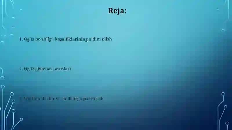 Og'iz bo'shlig'i gigiyenasi 2
