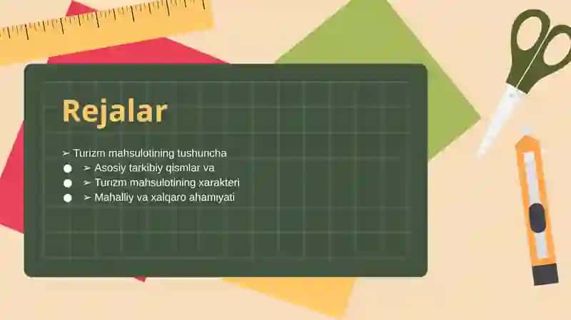 TURIZM MAHSULOTI TUSHUNCHASI VA UNING MOHIYATI 2
