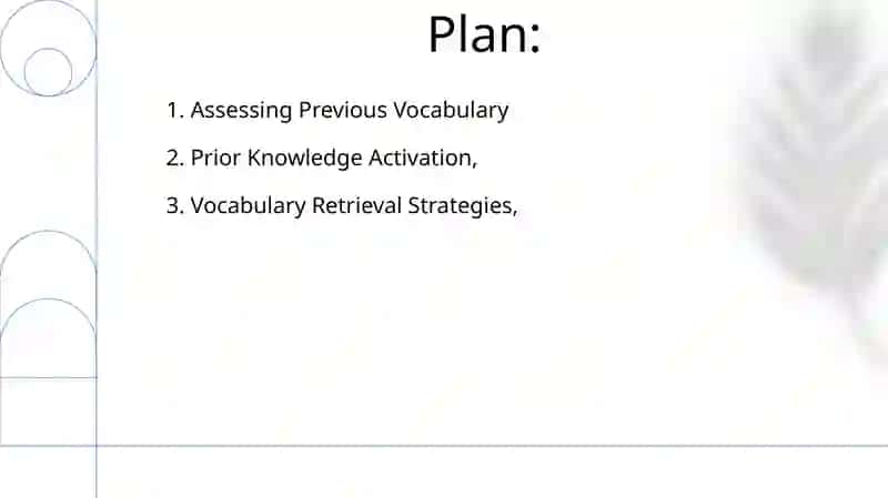 Previous vocabulary 2