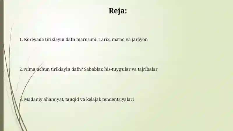 Koreyada tiriklayin dafn marosimi 2