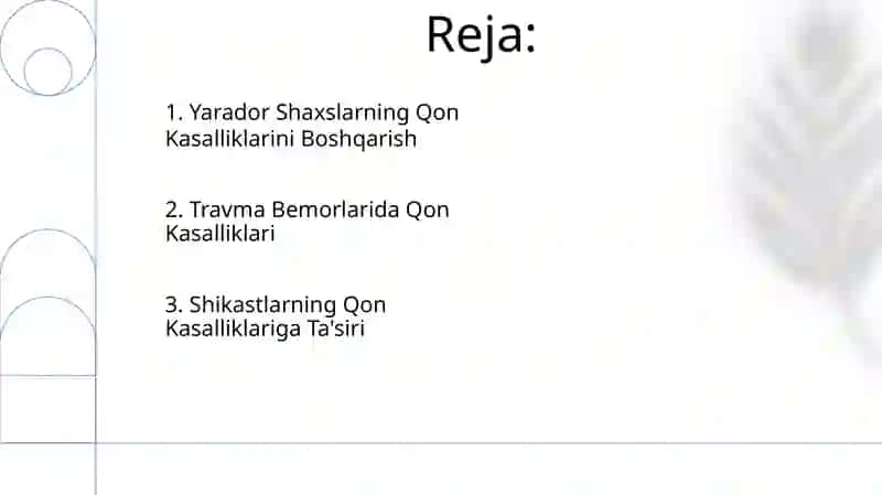 Yaradorlarda qon kasalliklari 2