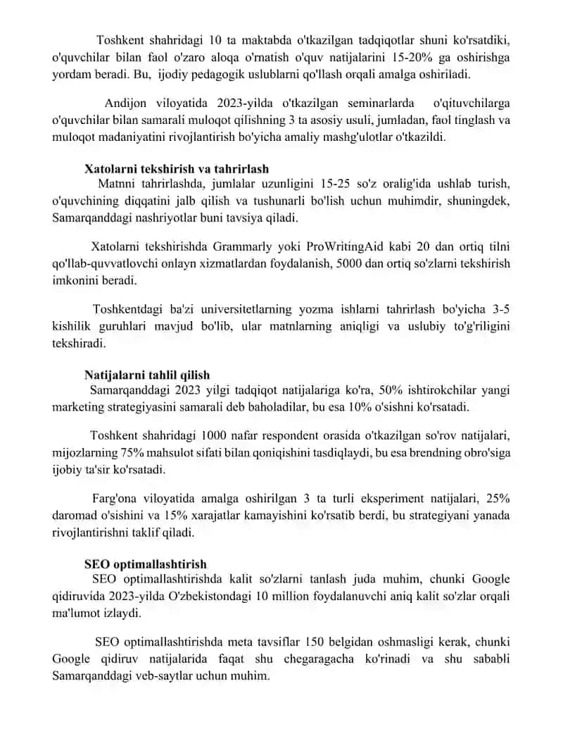 Yer po'stining tarkibi 2