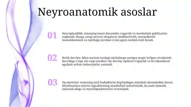 Bilish Jarayoning Rivojlanishi 2