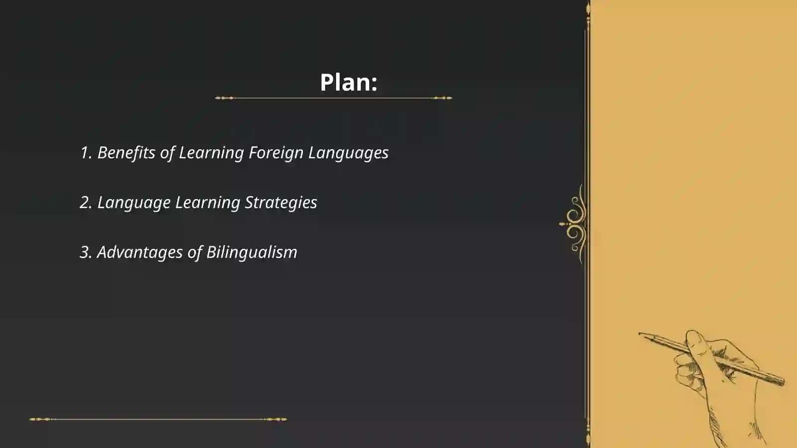 We learn foreign languages 2