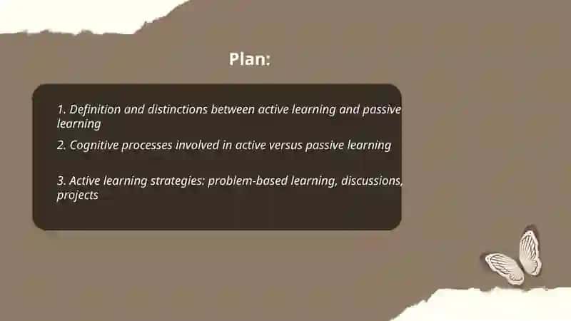 Active learning and passive learning 2