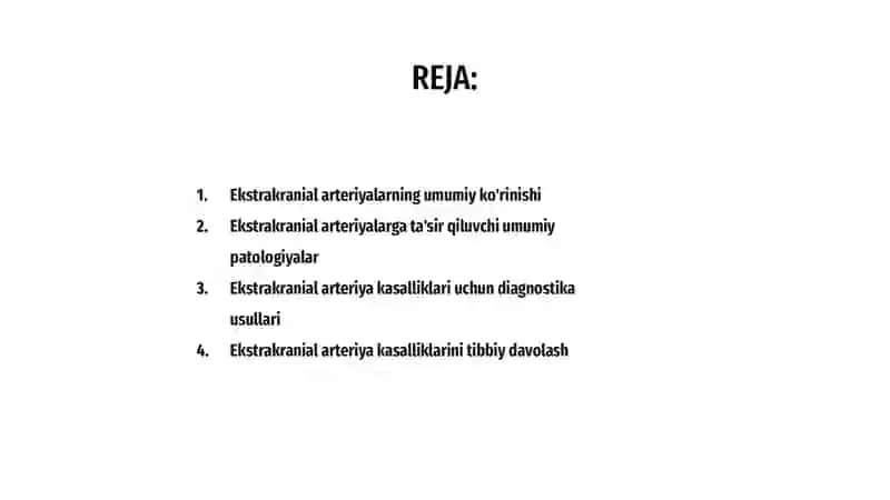 Ekstrakraniyal arteriyalardagi zamonaviy operatsiyalar 2