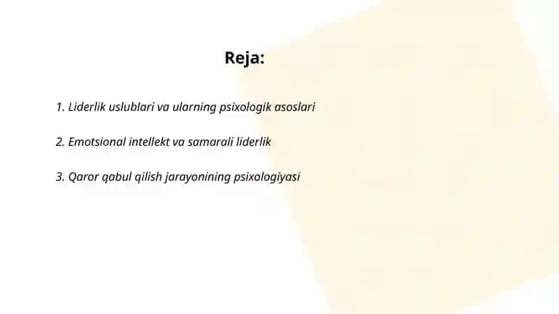 Liderlik psixologiyasi 2