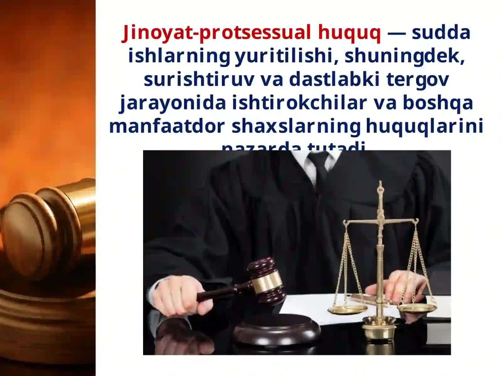 Jinoyat-protsessual qonun hujjatlari 2