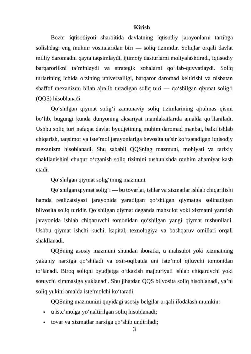 Qo‘shilgan Qiymat Solig‘i 2